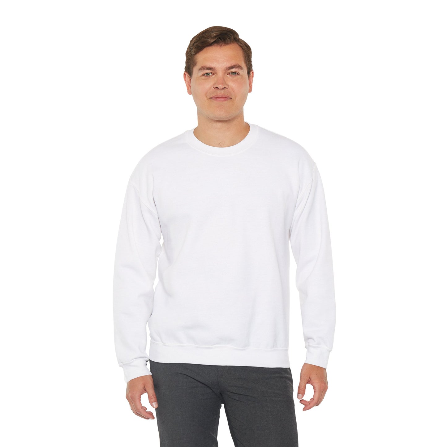 Let's Go sweatshirt (Back) - White