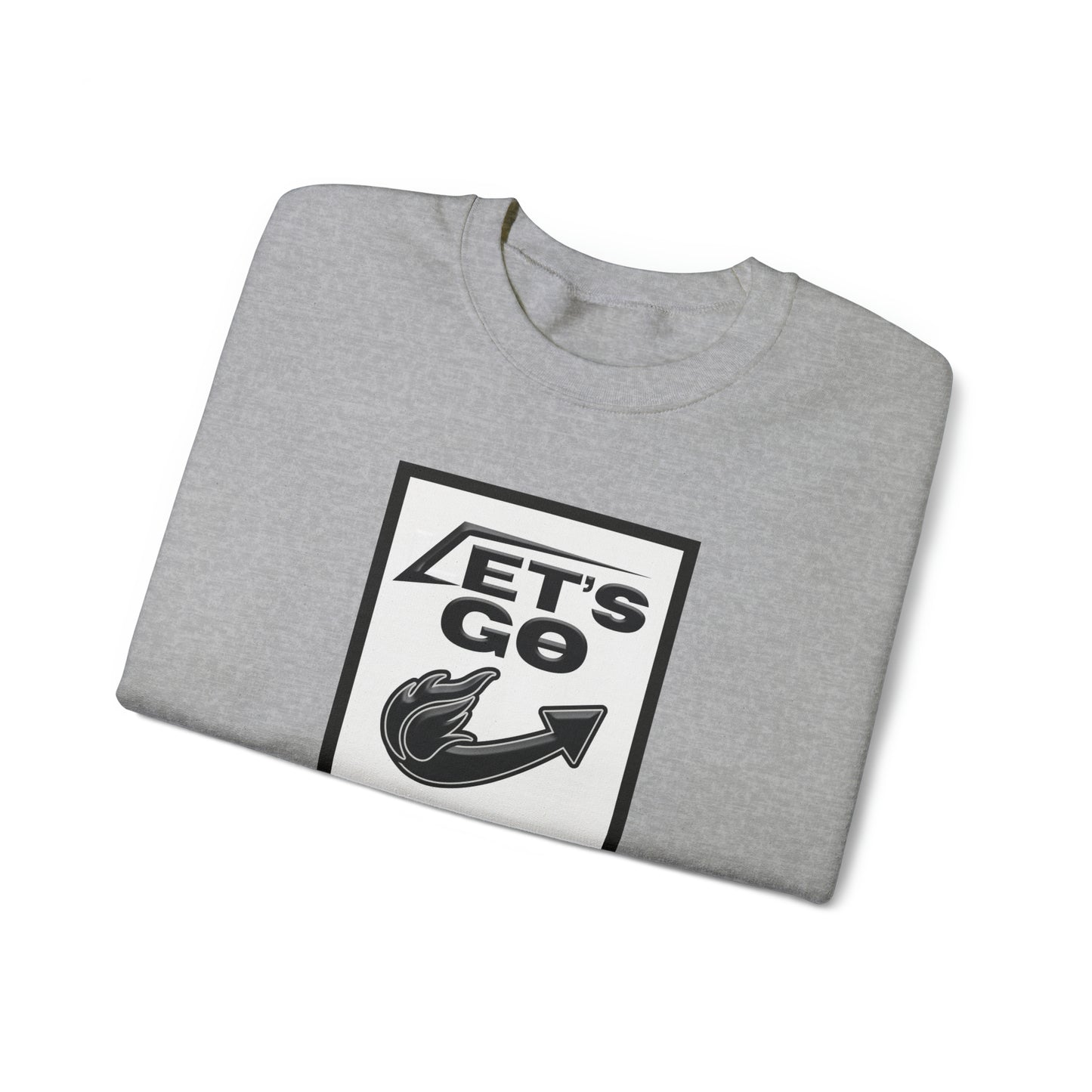 Let's go hoodie - Sport Grey 