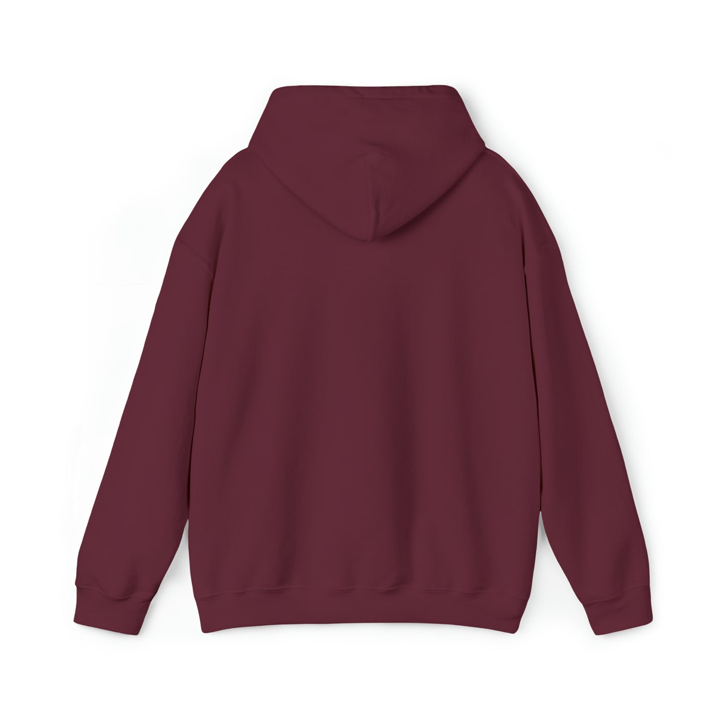 Logo and writing hoodie - Bordeaux