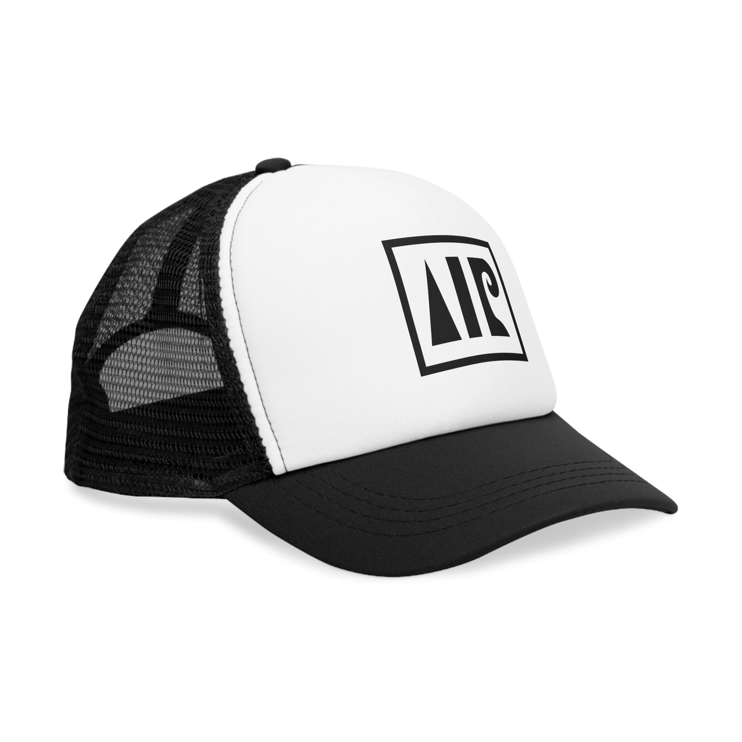 Logo mesh cap - Black/White