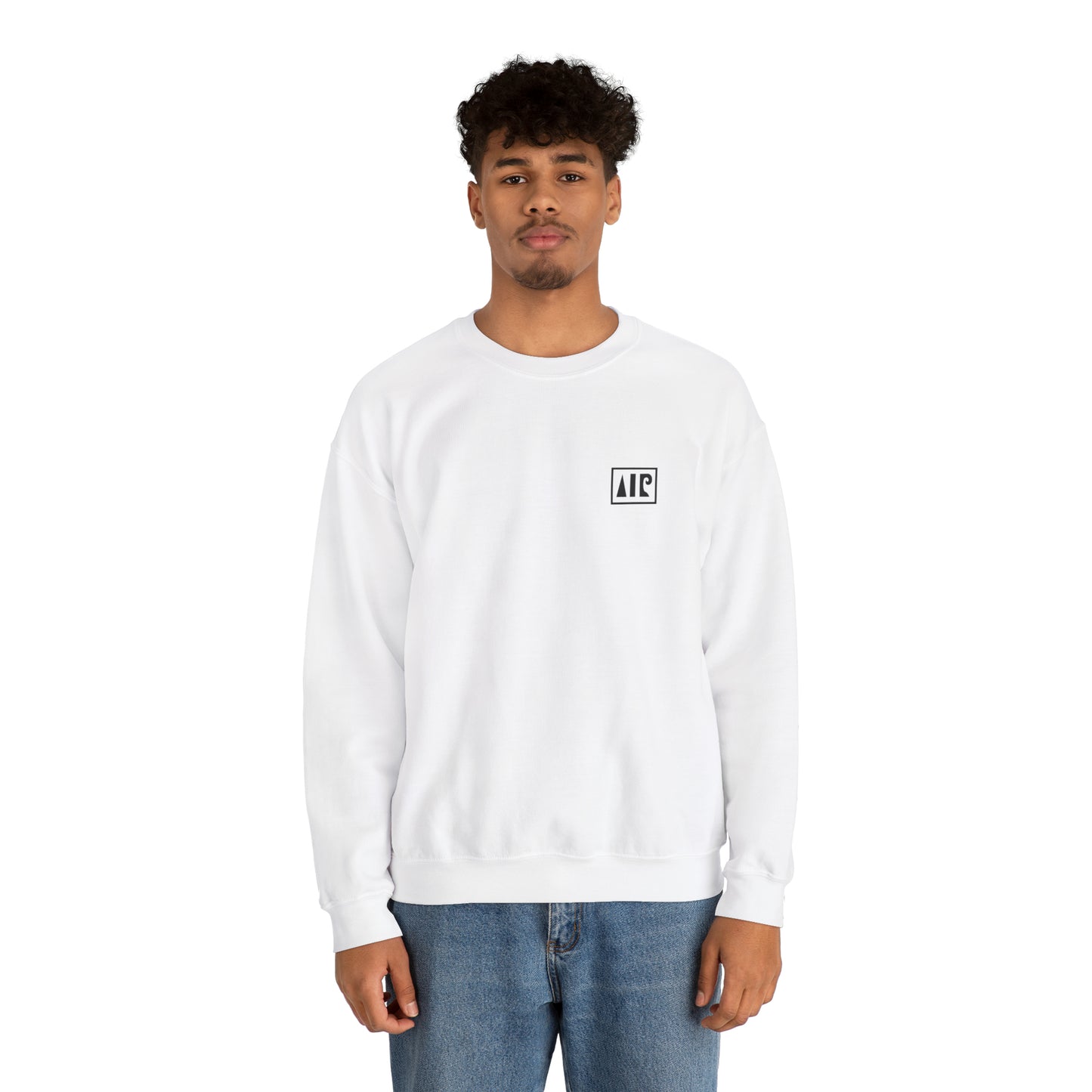 Crewneck logo sweatshirt - White