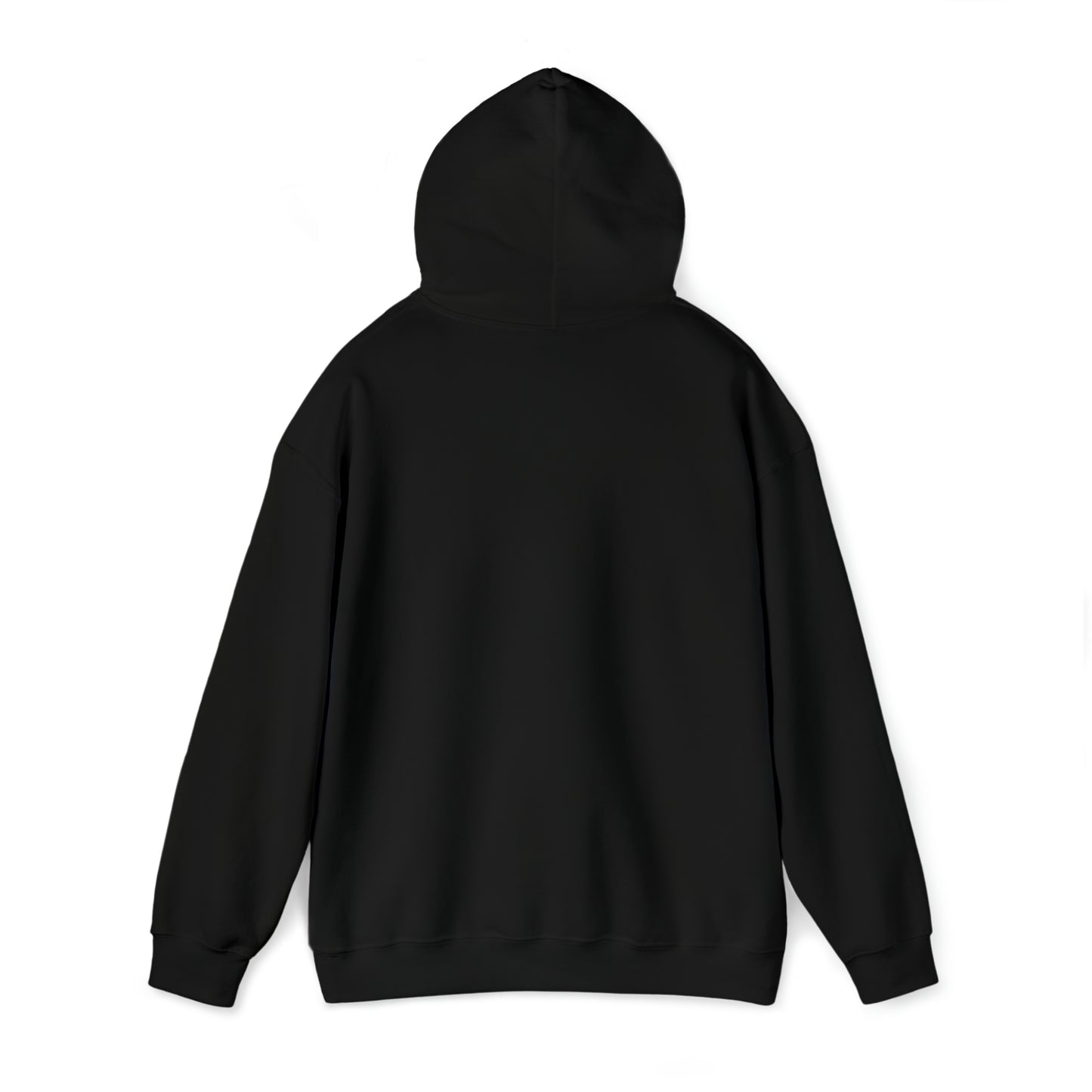 Logo and text hoodie - Black