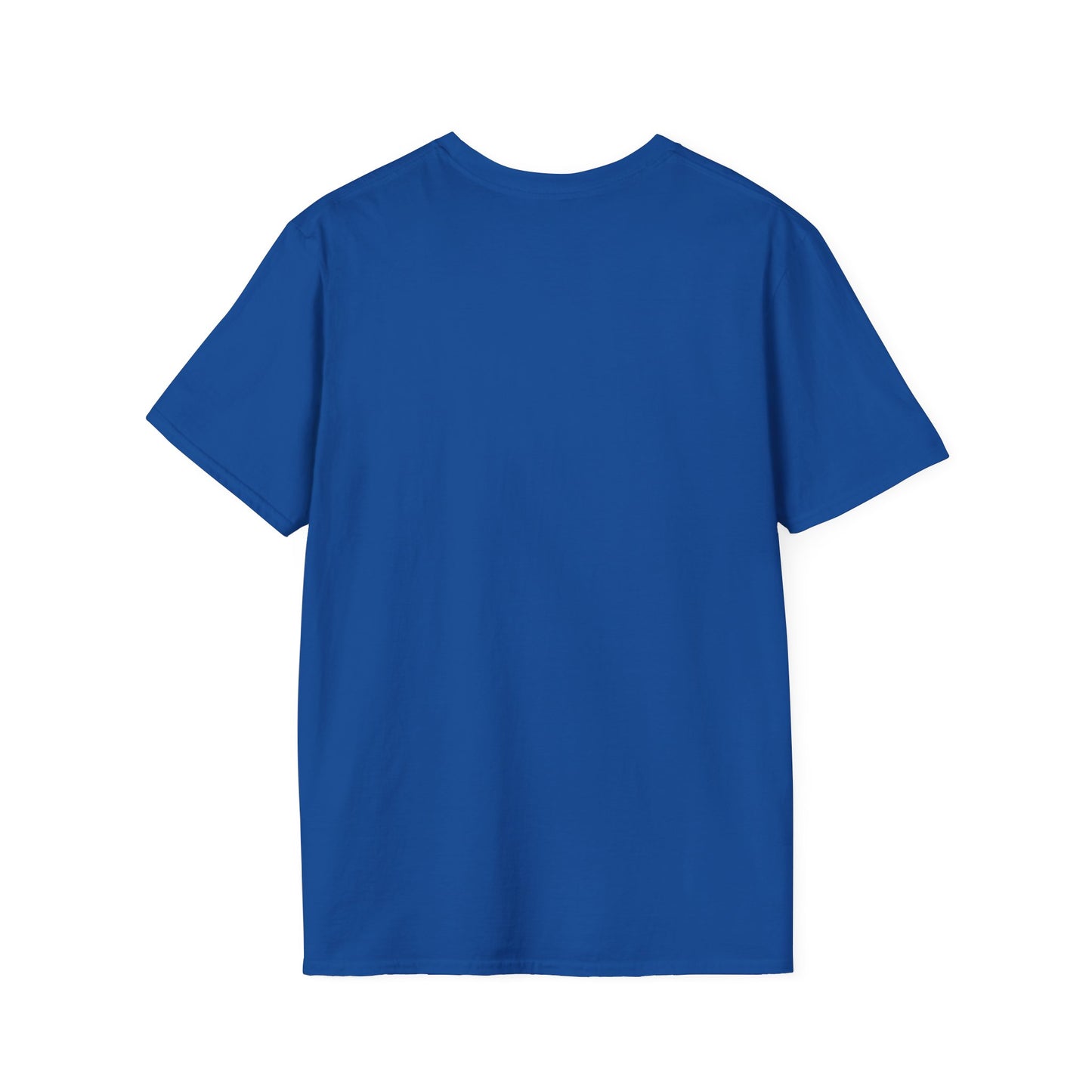 Royal blue t-shirt - Red logo