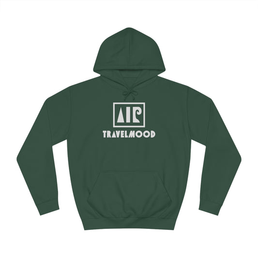 Logo and writing hoodie - Bottle green