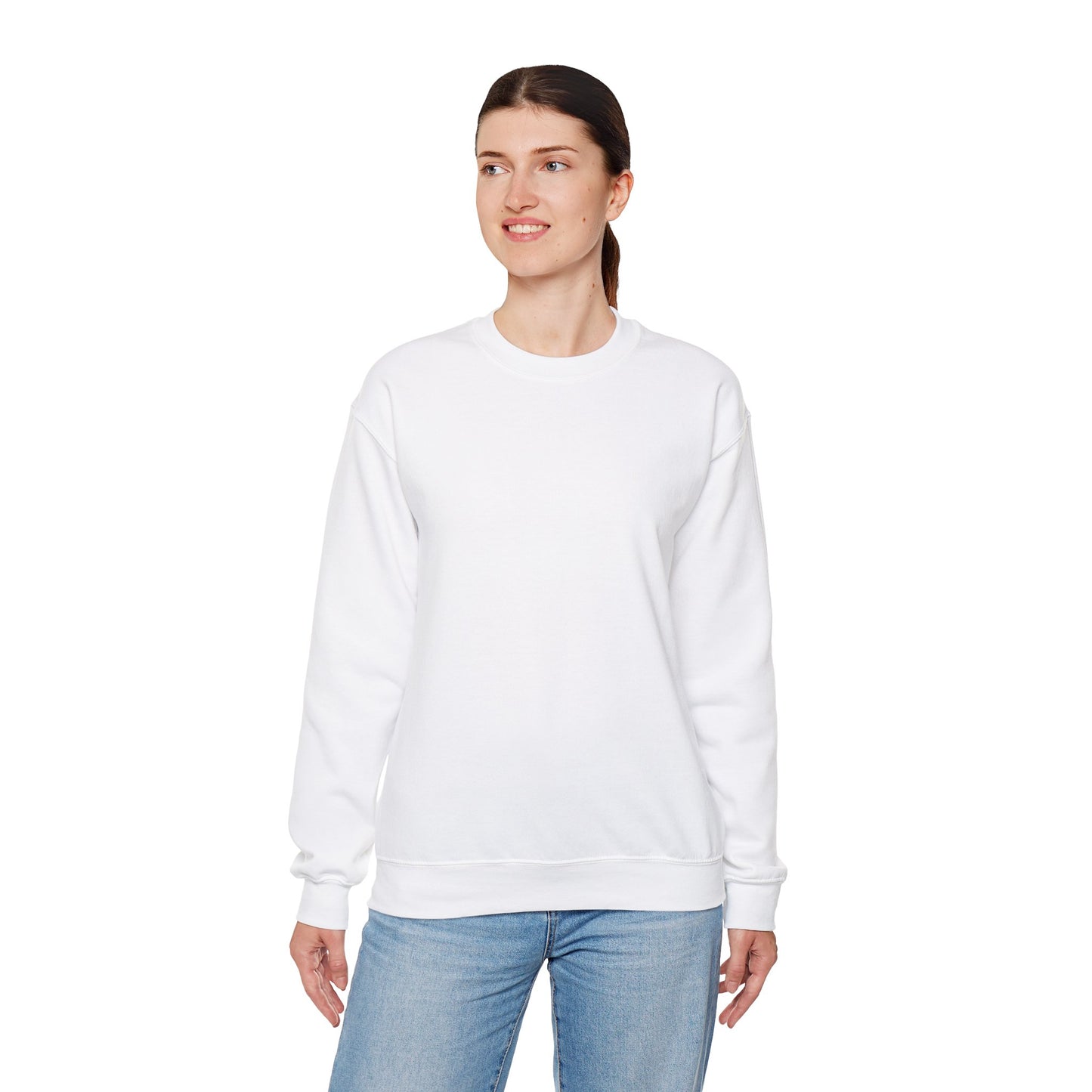 Let's Go sweatshirt (Back) - White