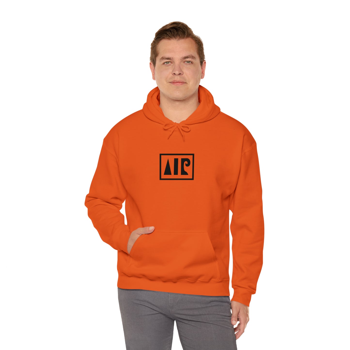 Logo hoodie - Orange 