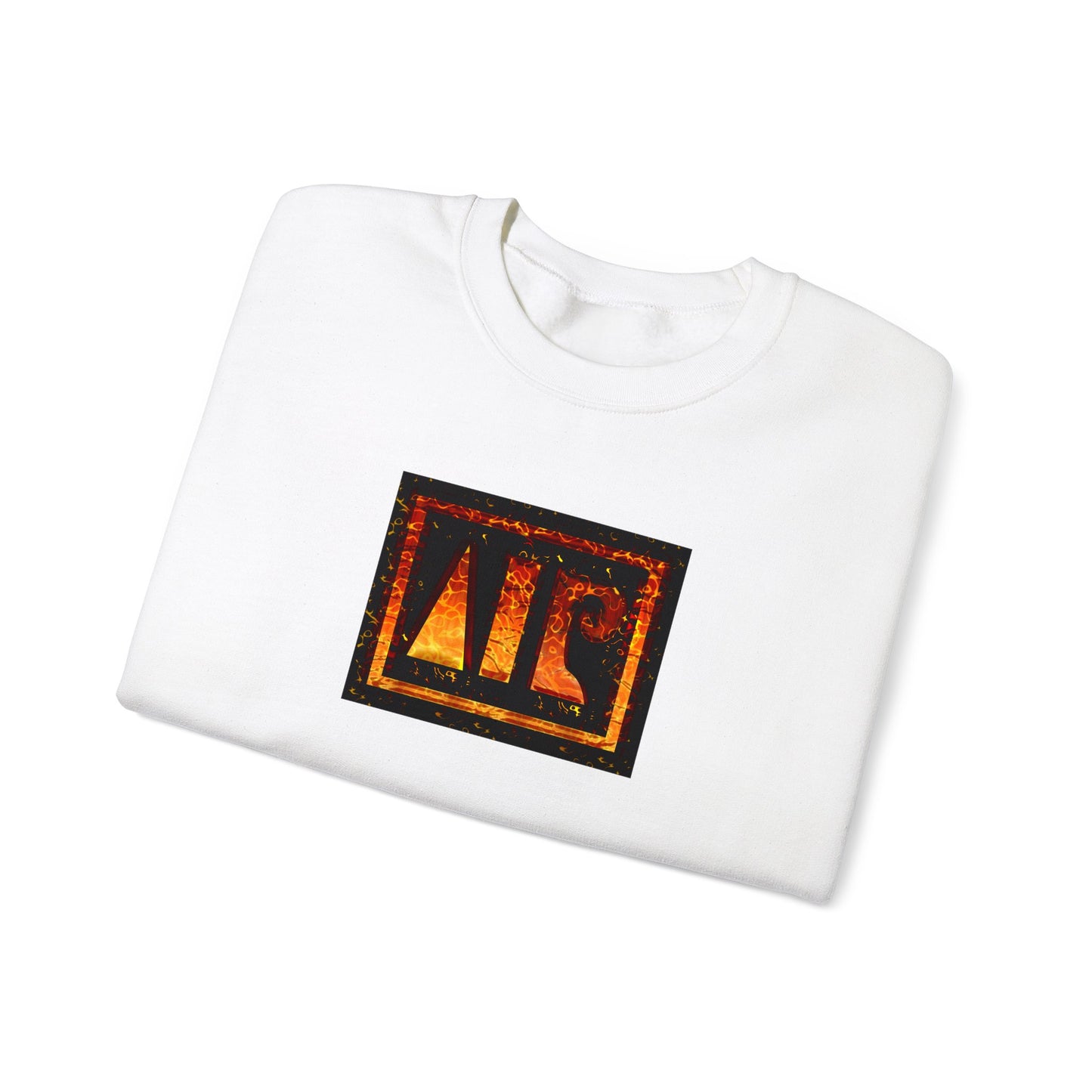 Fiery Meros sweatshirt - White 