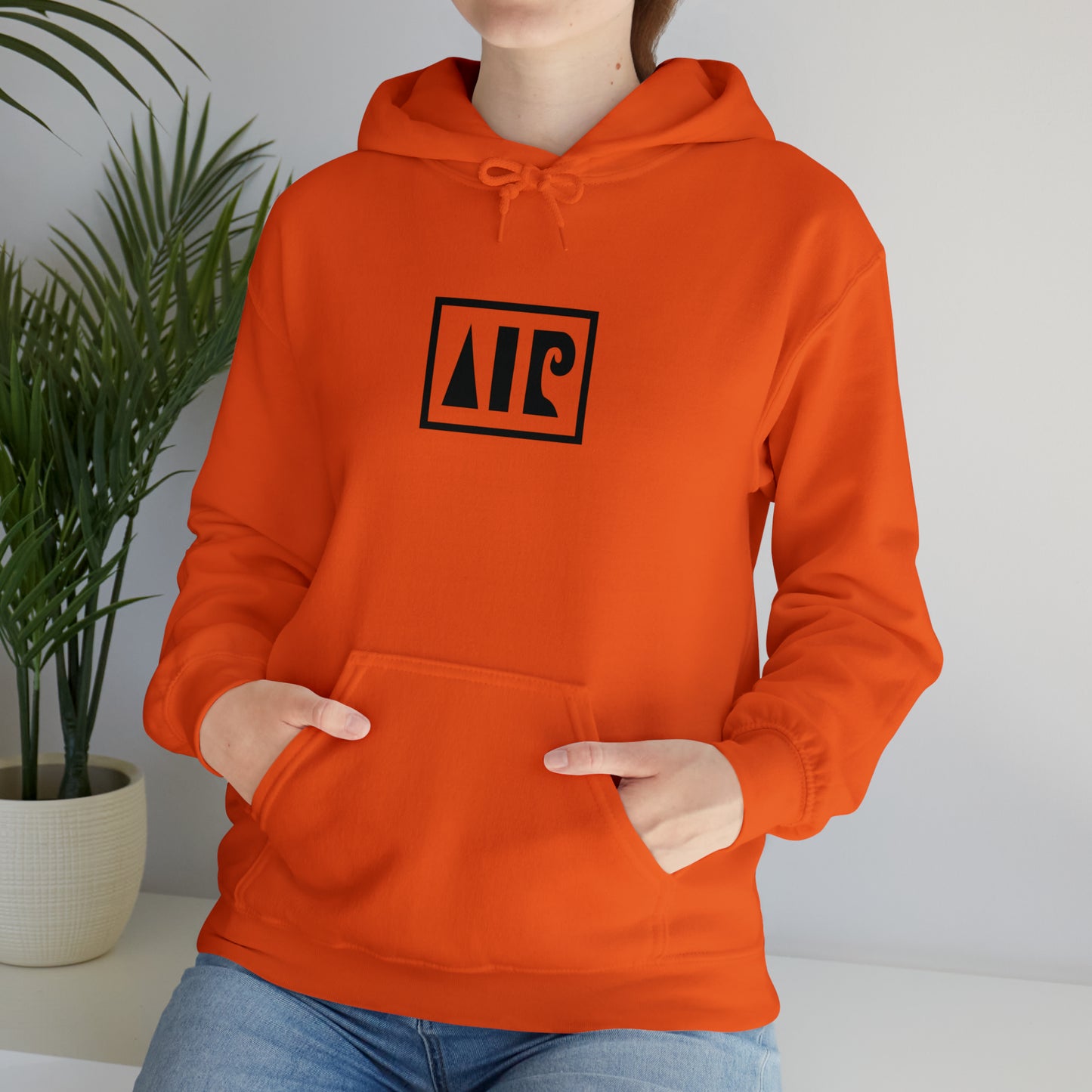 Logo hoodie - Orange 