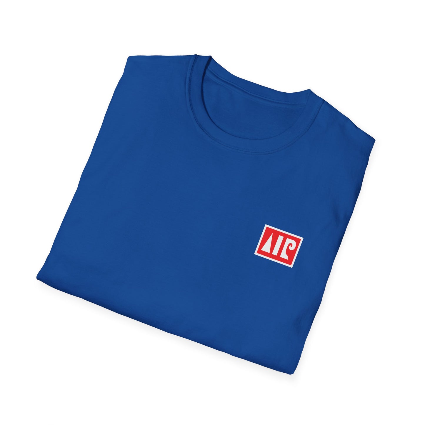 Royal blue t-shirt - Red logo