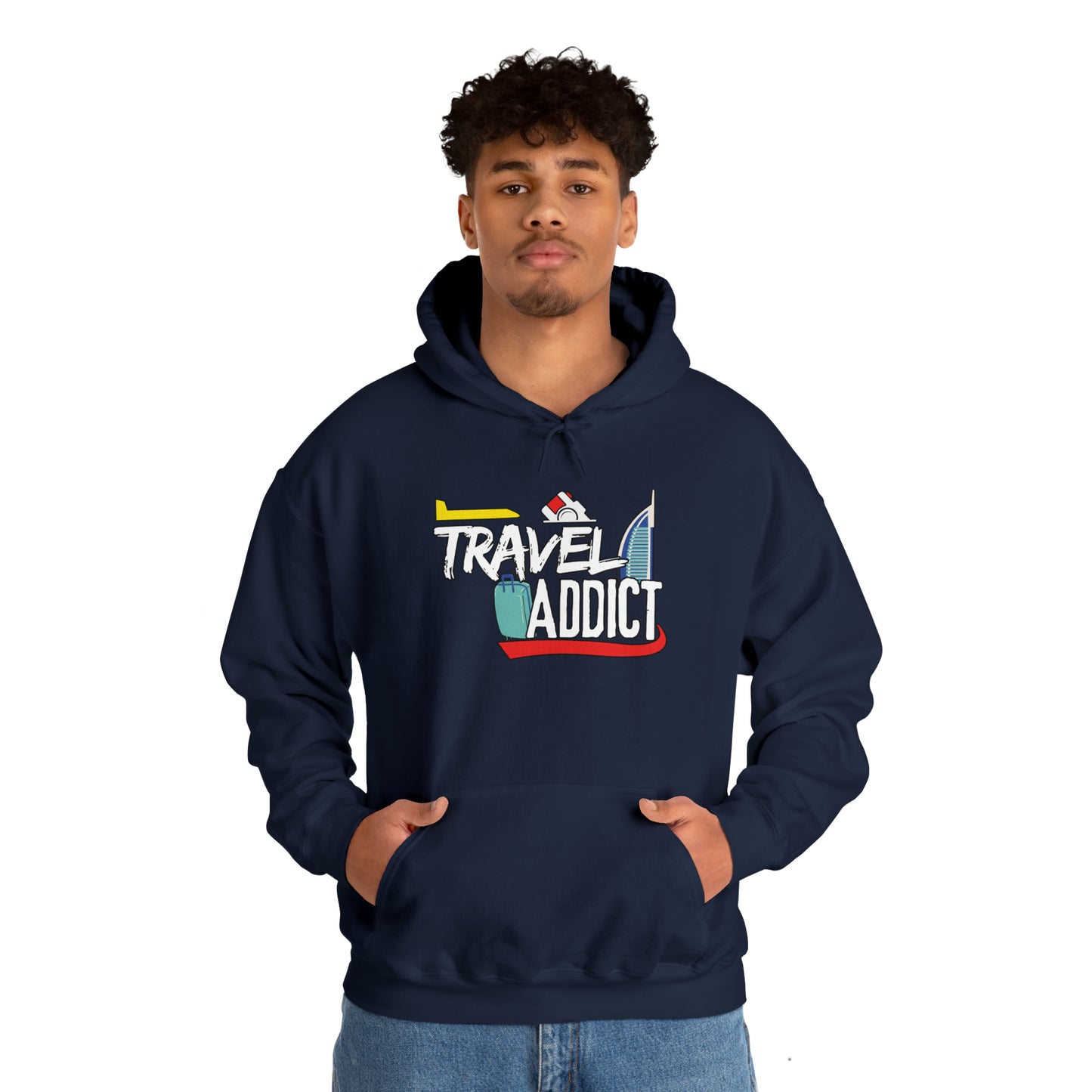 Travel Addict Hoodie