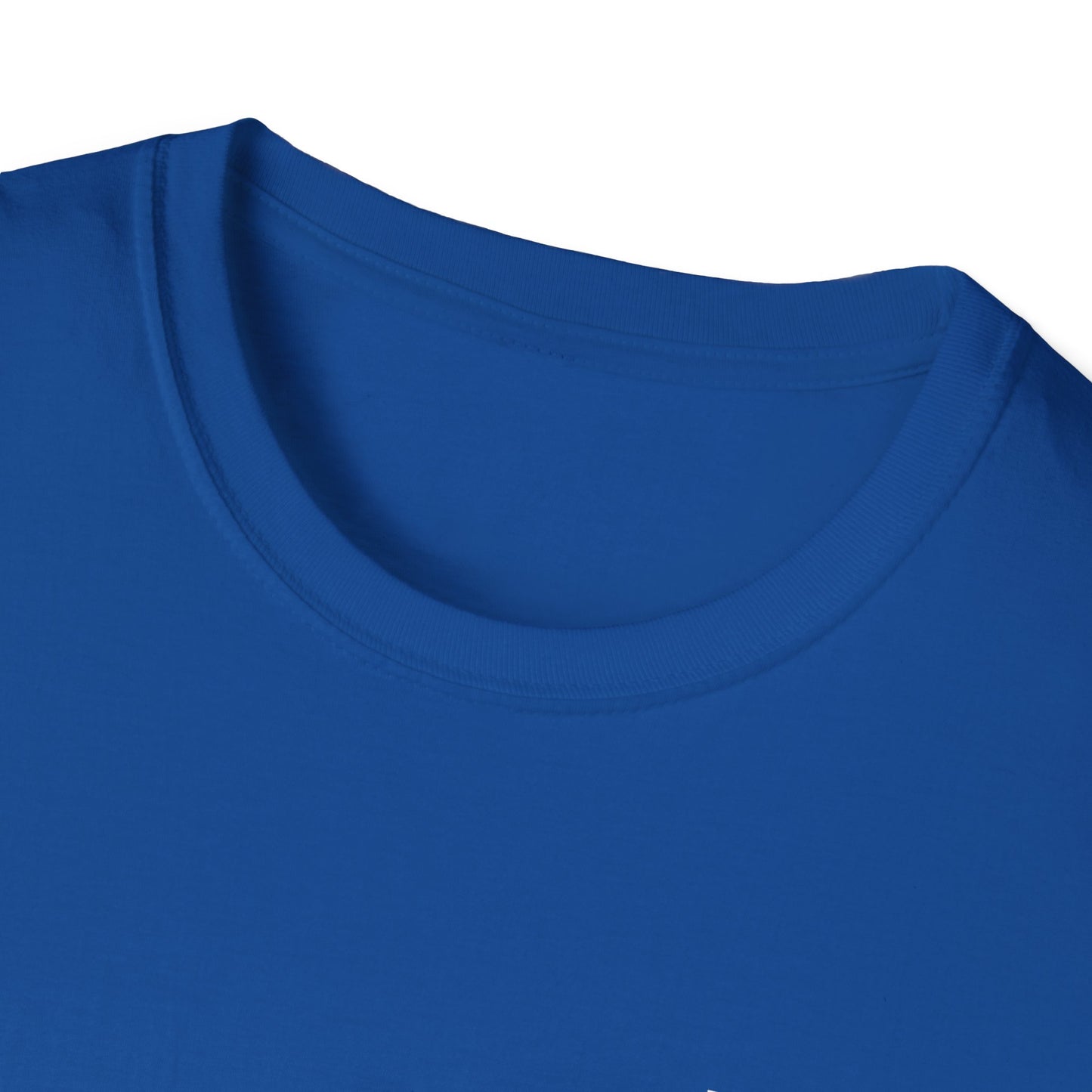 Royal blue t-shirt - Red logo