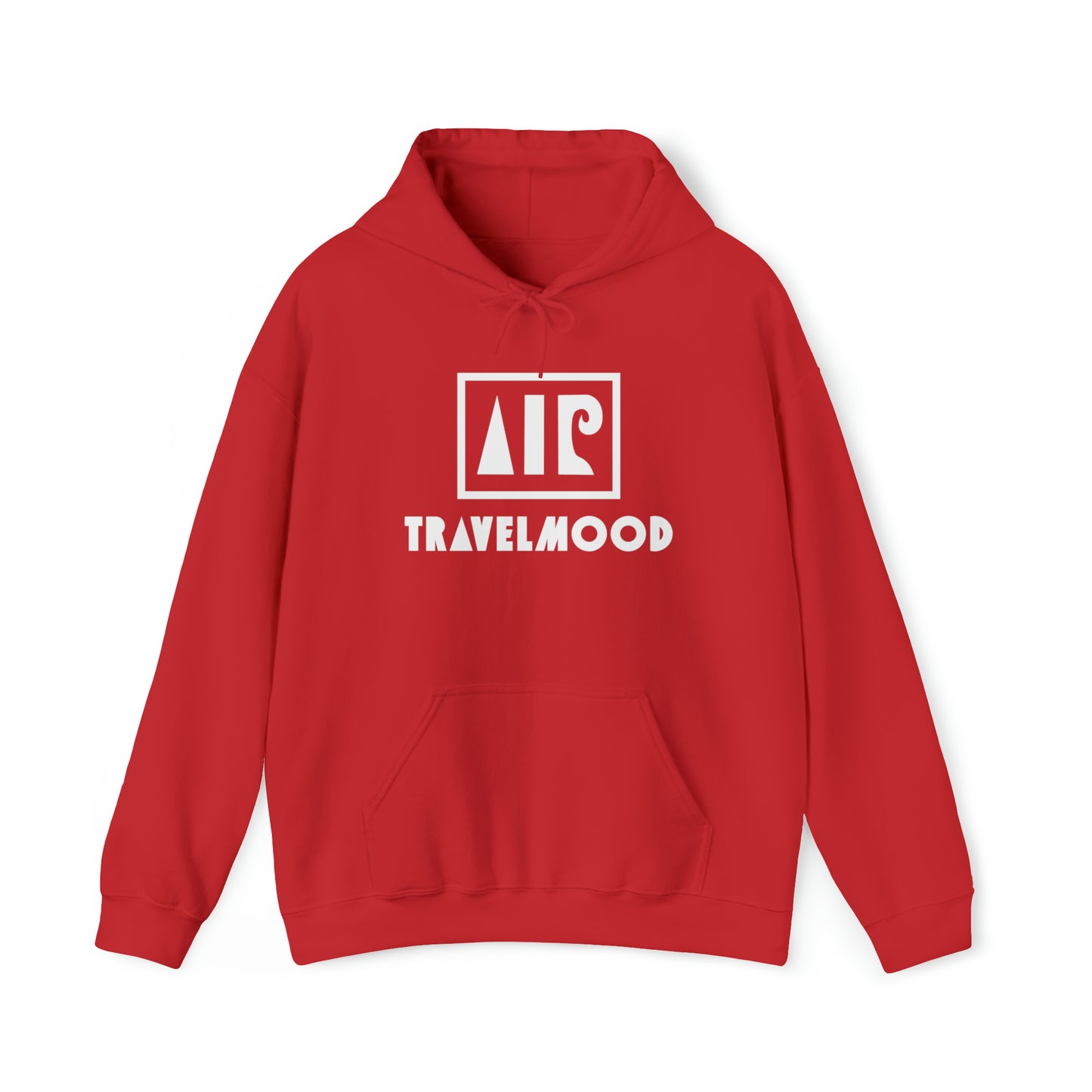 Logo and writing hoodie - Red