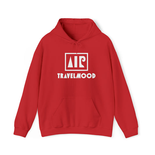 Logo and writing hoodie - Red