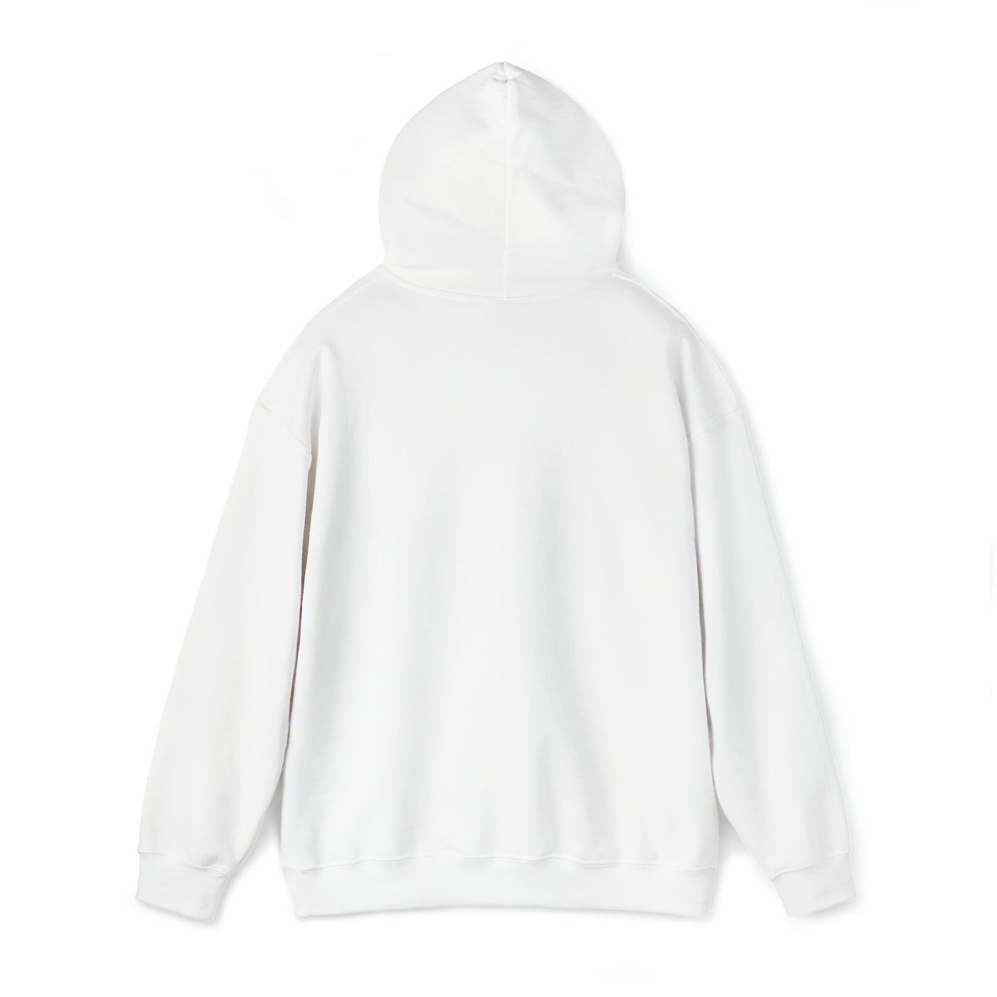 Logo and text hoodie - White