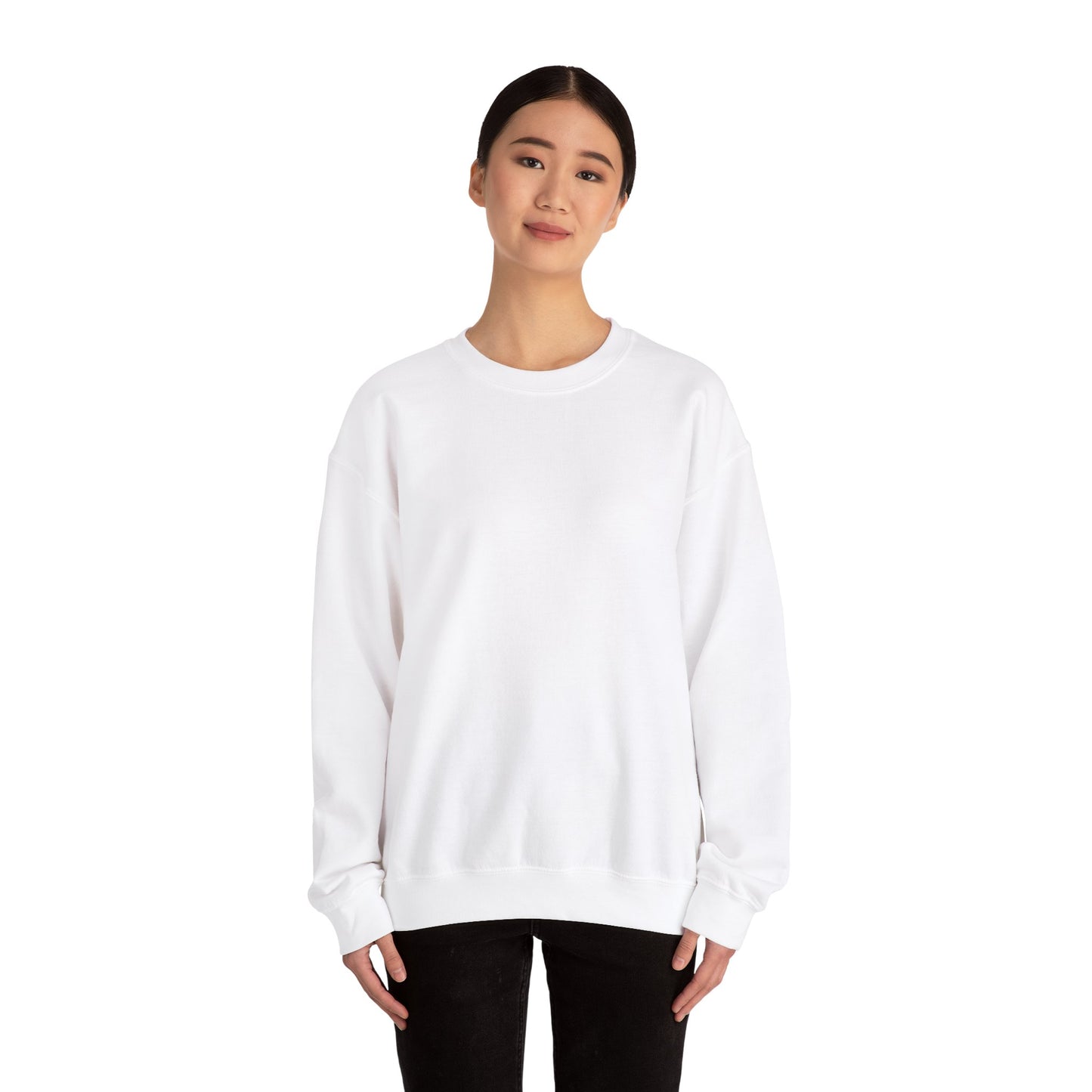 Let's Go sweatshirt (Back) - White