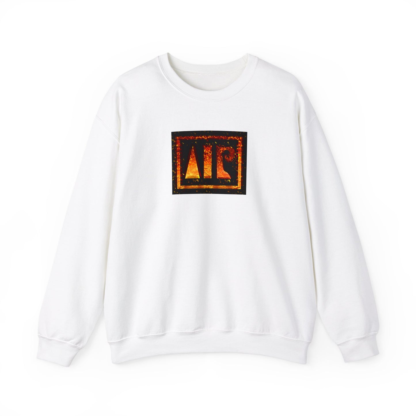 Fiery Meros sweatshirt - White 