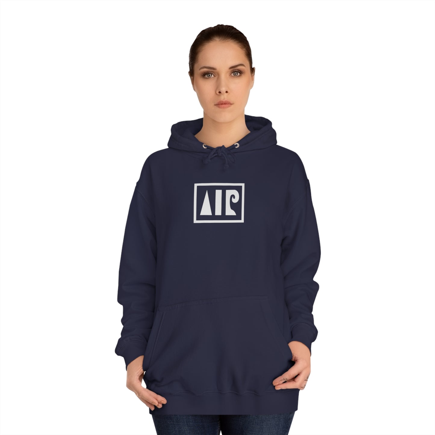 Logo hoodie - Oxford blue