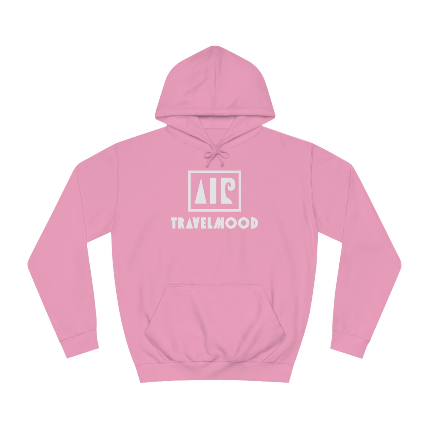 Logo and writing hoodie - Pink