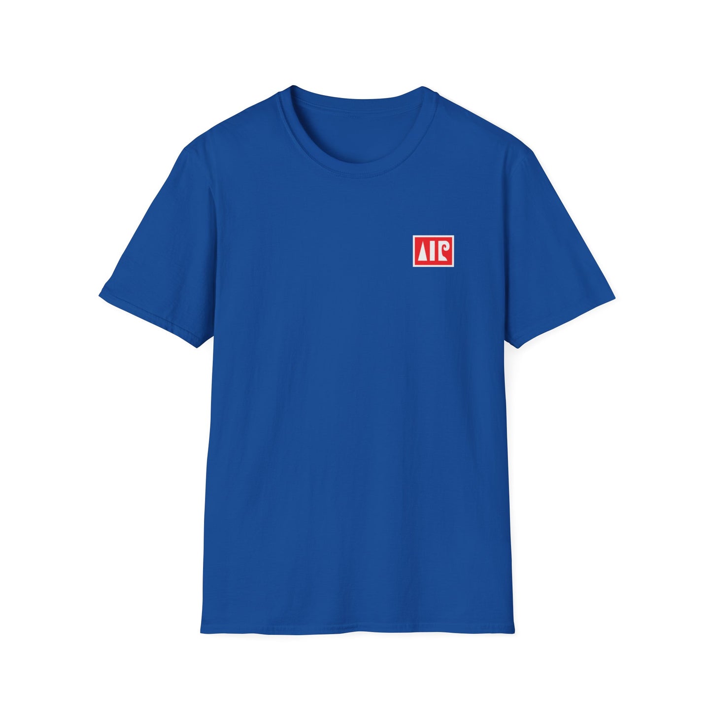 Royal blue t-shirt - Red logo