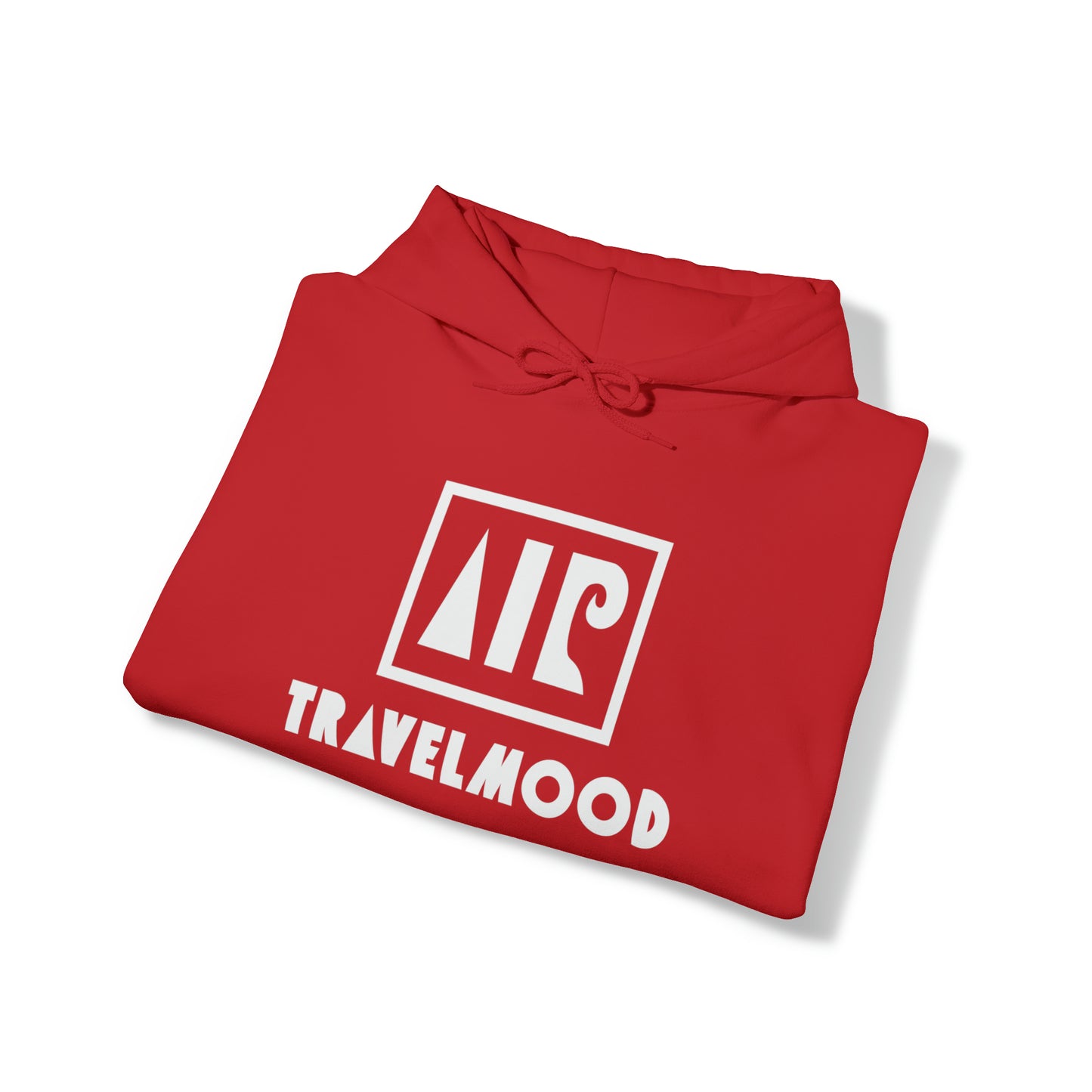 Logo and writing hoodie - Red