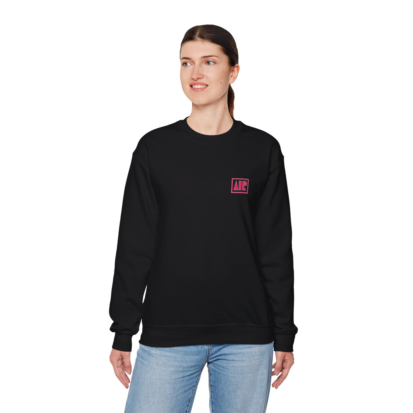 Pink logo sweatshirt - Black 