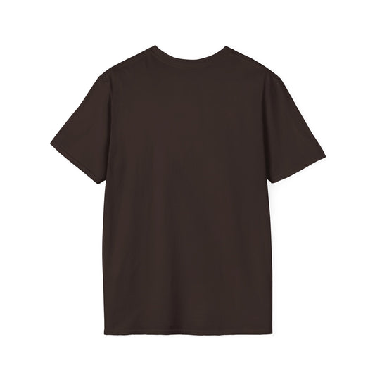 Brown T-shirt - Yellow Meros logo