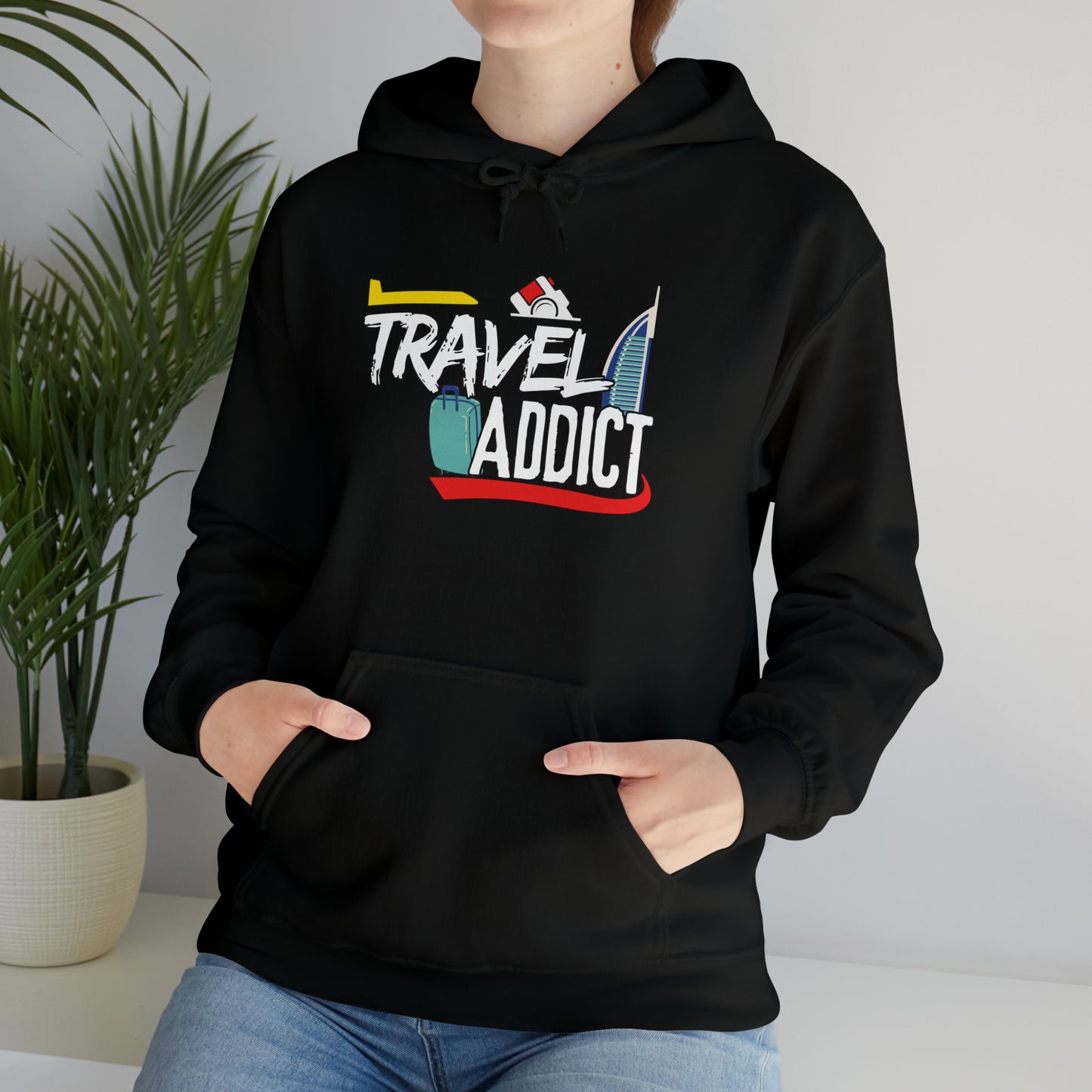 Travel Addict Hoodie