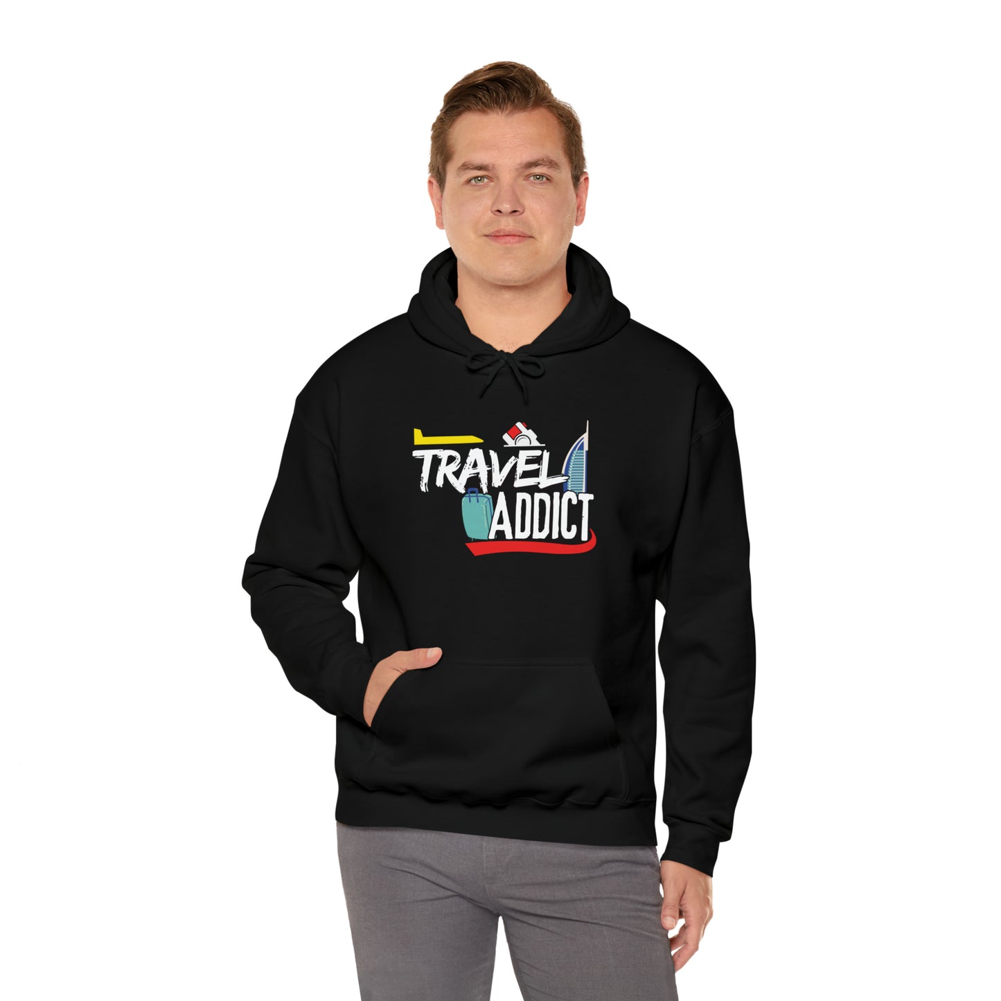 Travel Addict Hoodie