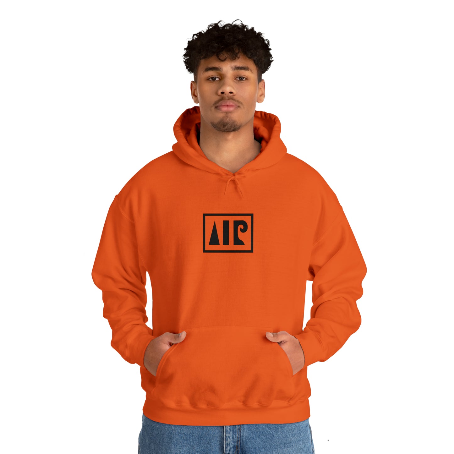 Logo hoodie - Orange 