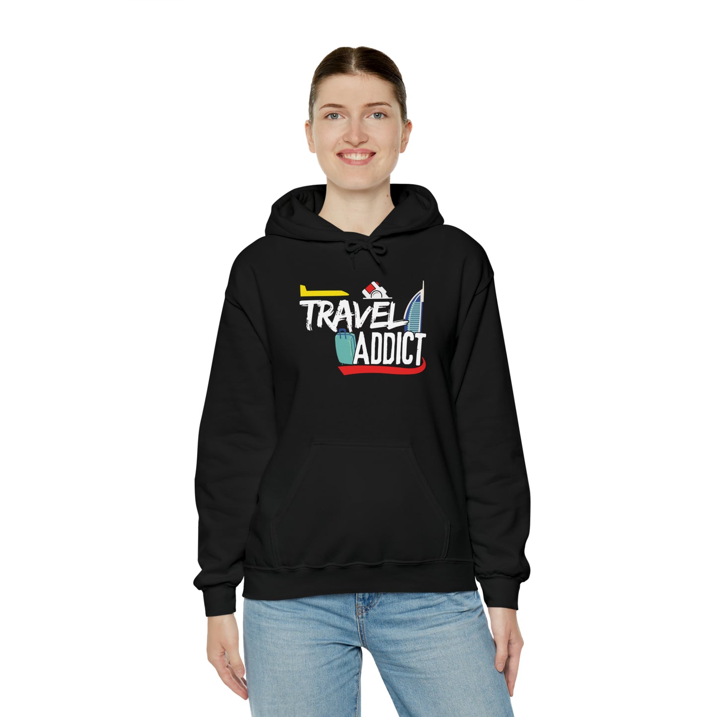 Travel Addict Hoodie