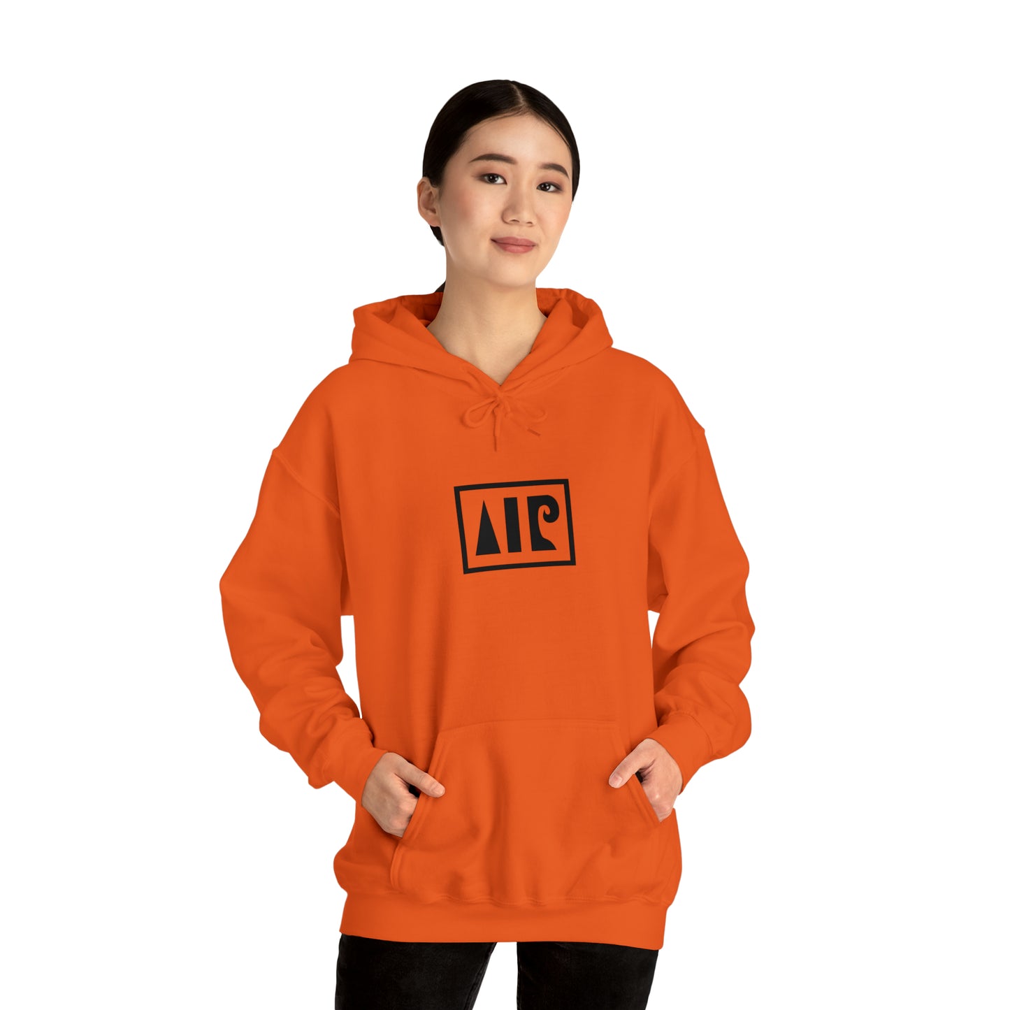 Logo hoodie - Orange 