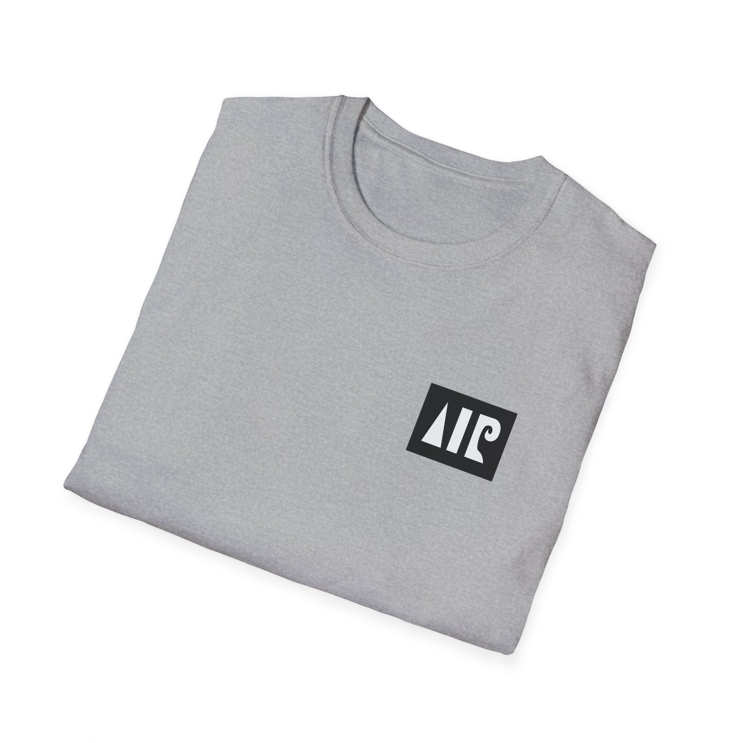 Sport grey t-shirt - Black logo