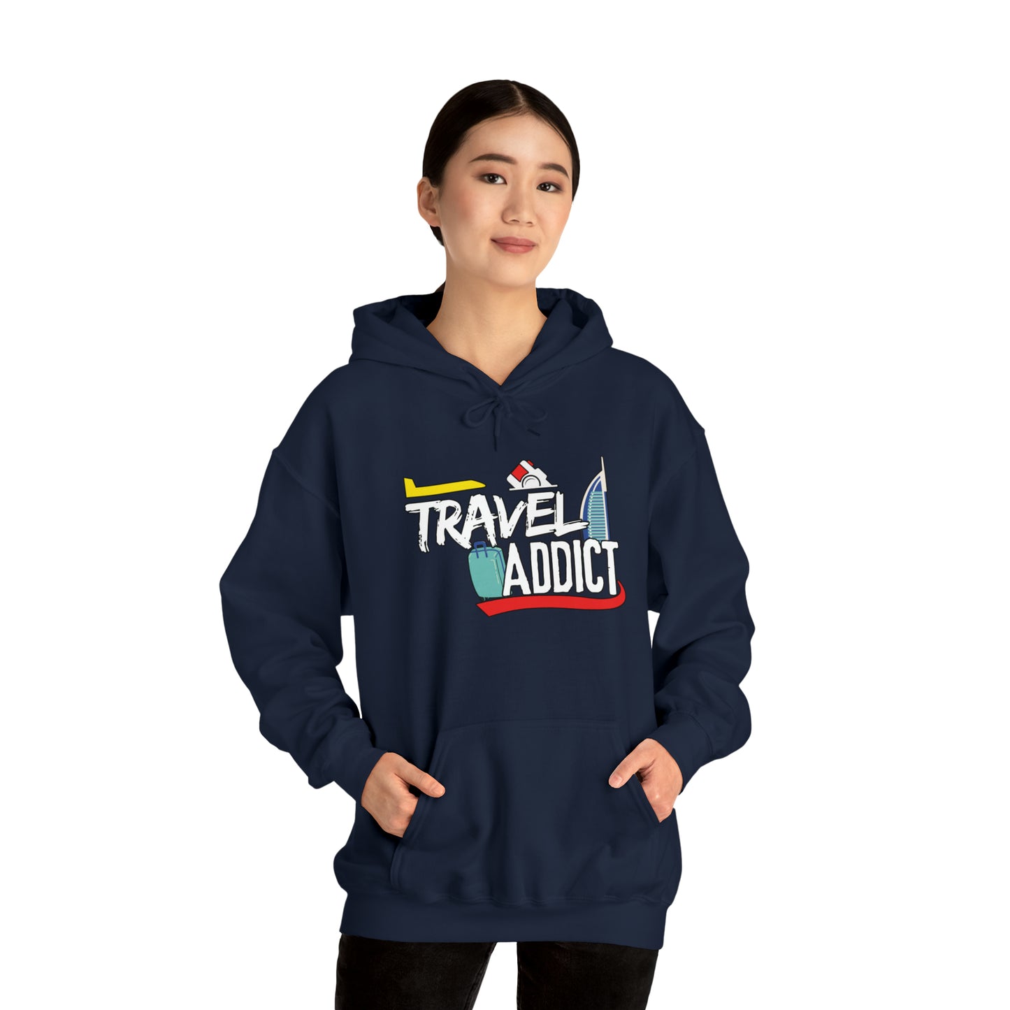 Travel Addict Hoodie