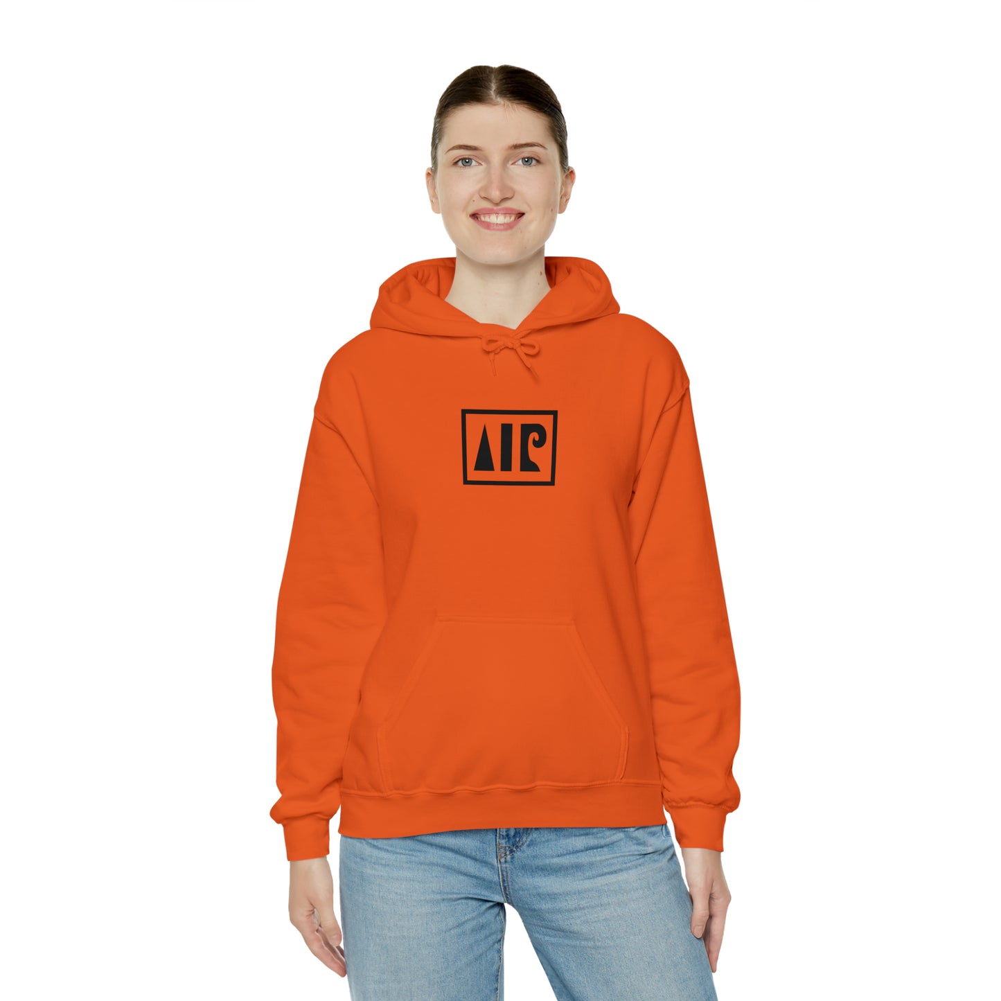 Logo hoodie - Orange 