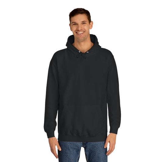 Hoodie with quote - Back