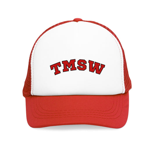 Red Mesh Cap - TMSW