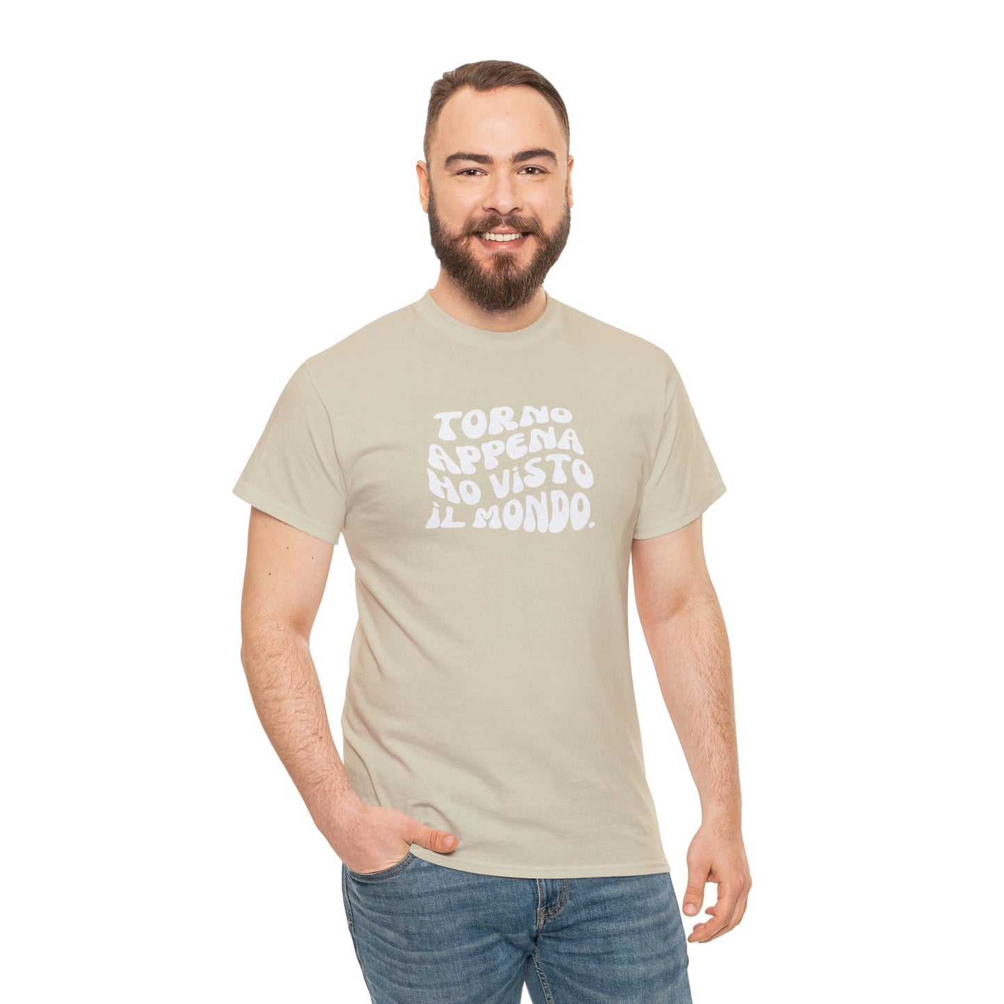 T-Shirt Con Frase Sul Viaggio