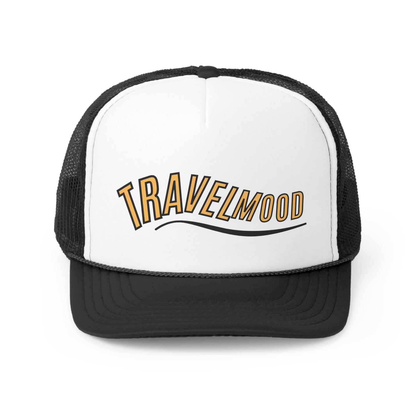 Black and White Trucker Cap