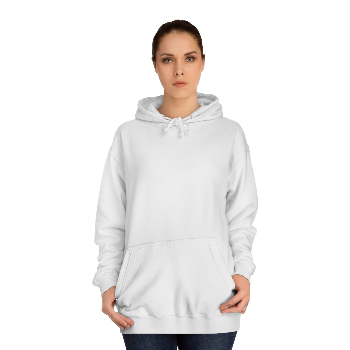 Hoodie with quote - Back