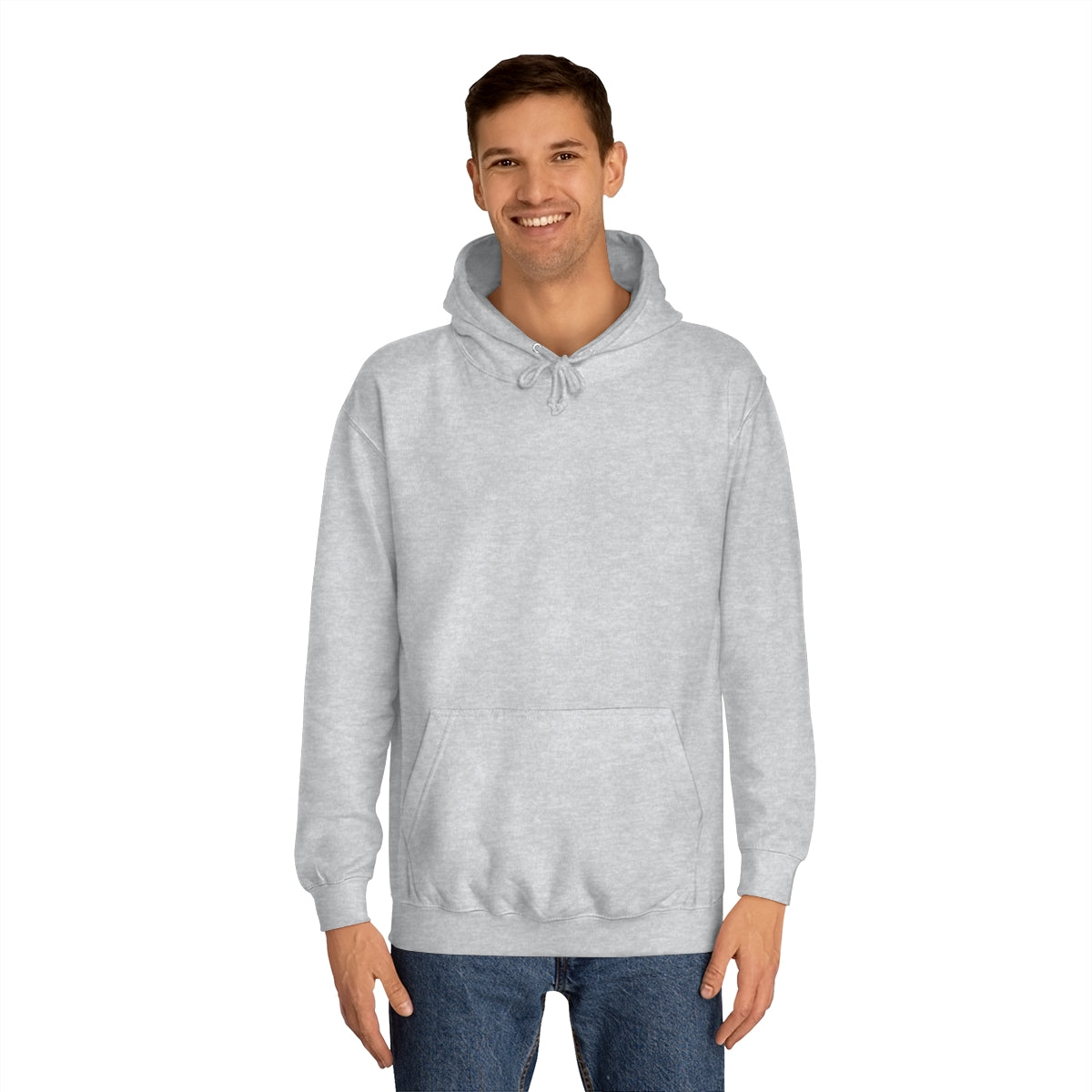 Hoodie with quote - Back