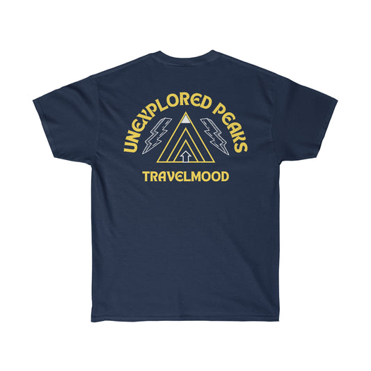 Unexplored Peaks T-Shirt - Back 