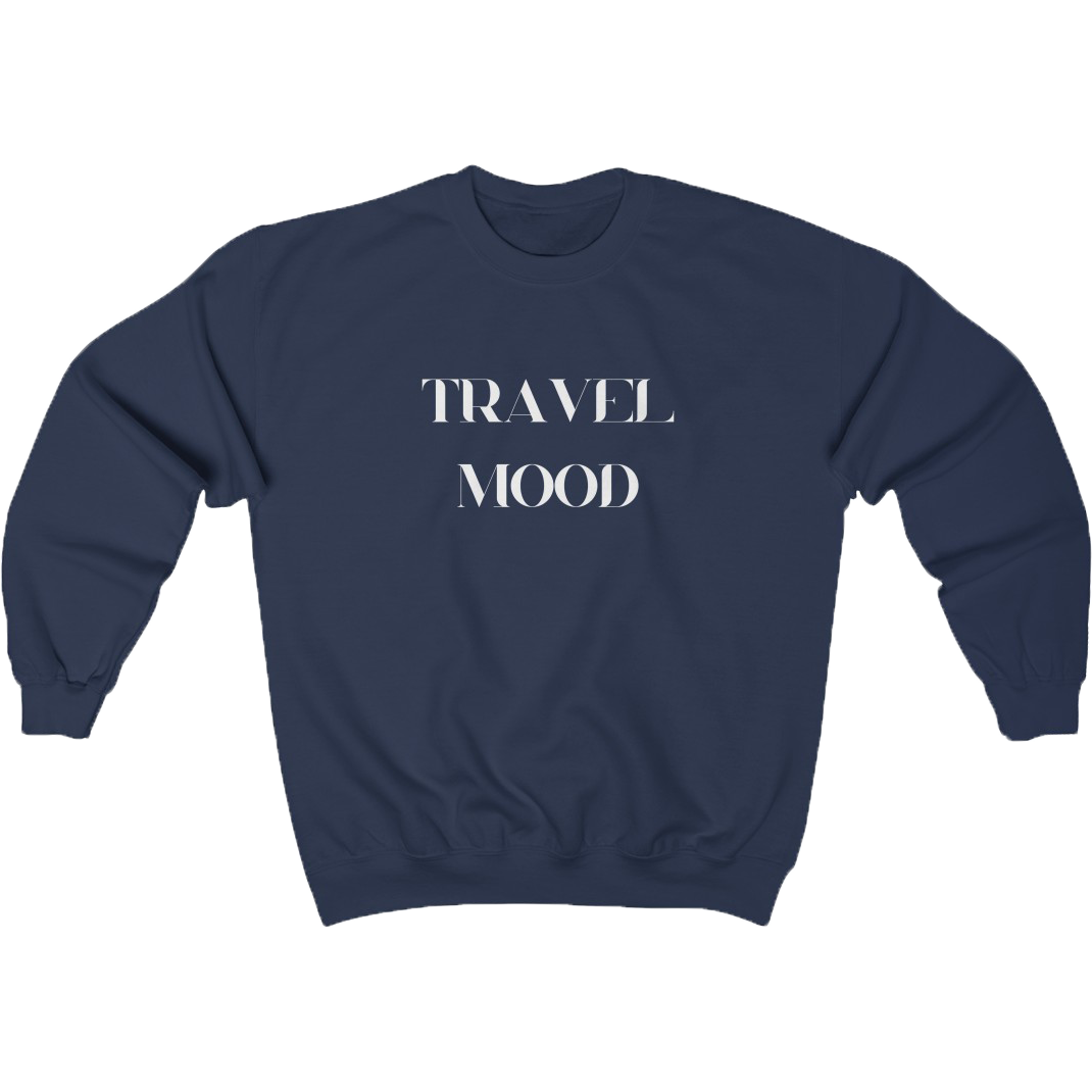 Navy Blue Crewneck Sweatshirt