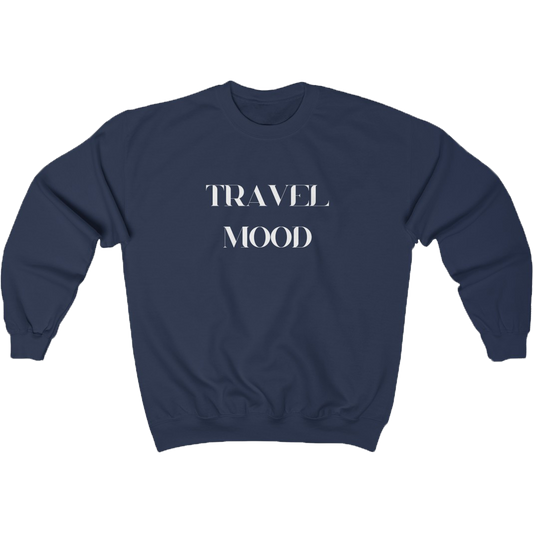 Navy Blue Crewneck Sweatshirt