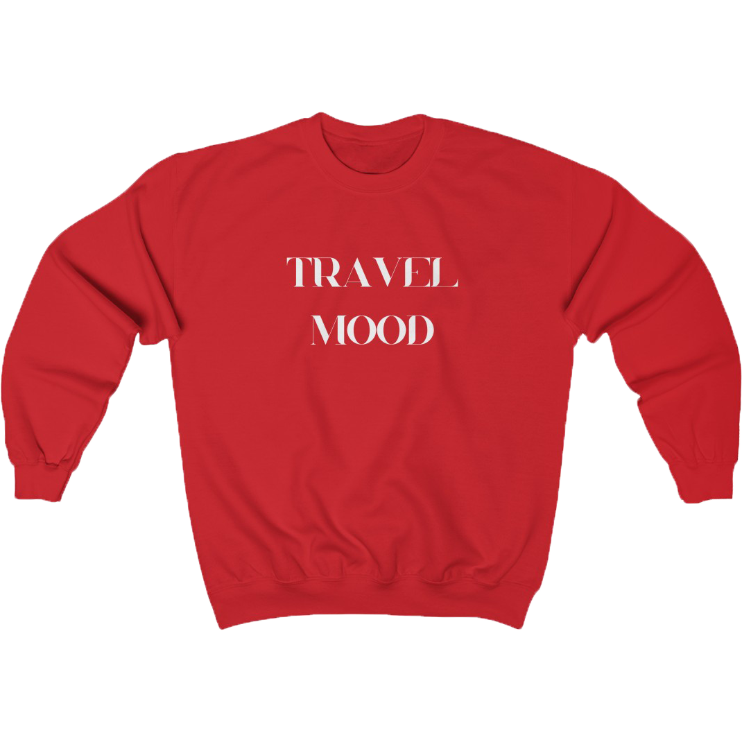 Red Crewneck Sweatshirt 